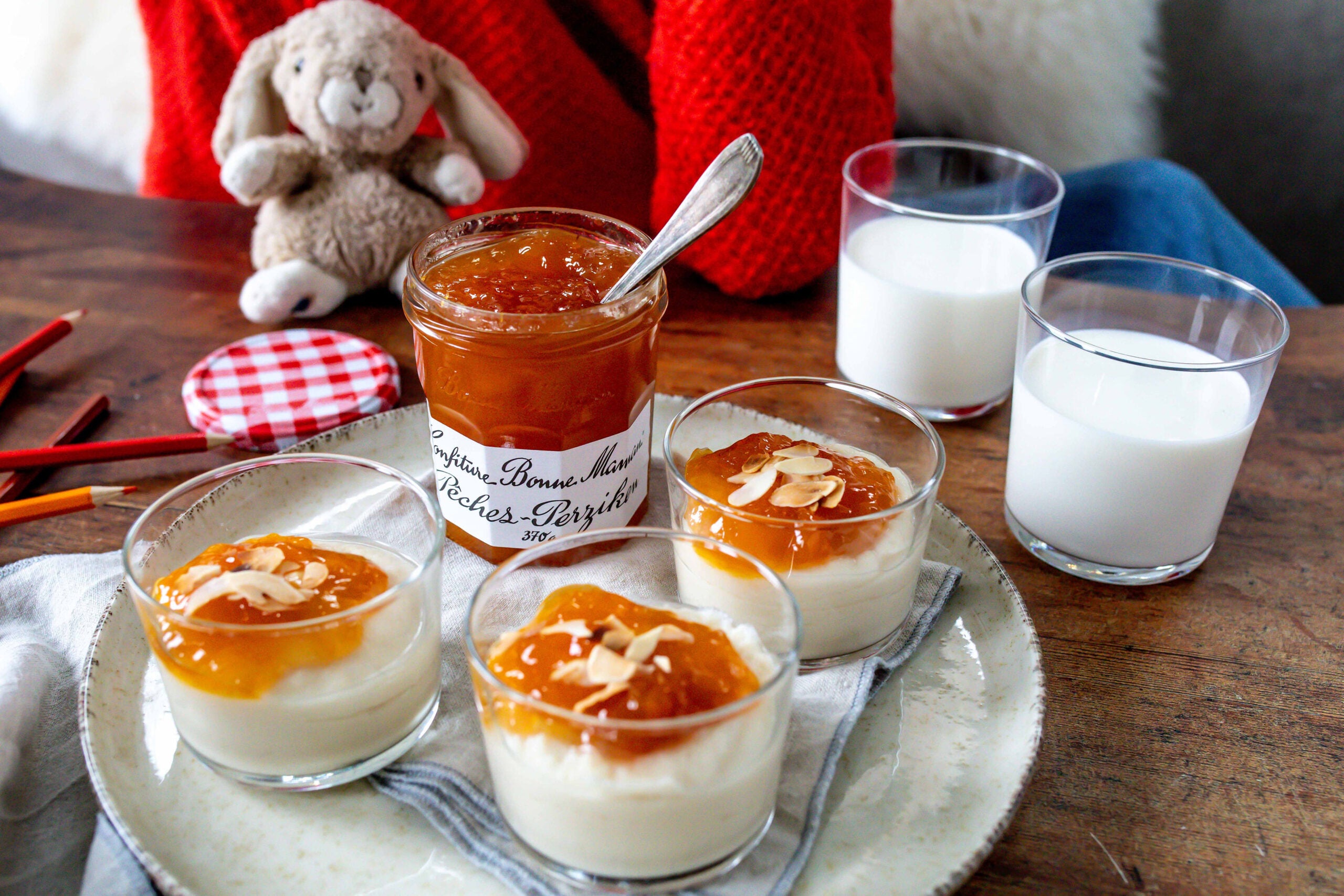 Semoule au lait & Confiture de Pêche Bonne Maman Bonne Maman BE