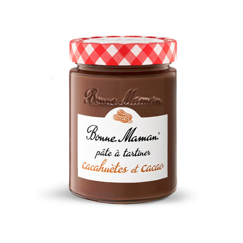 Pâte à tartiner cacahuètes et cacao - grand format - Bonne Maman BE - 1
