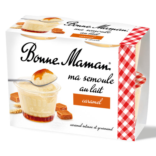Griesmeelpap met karamel - Bonne Maman BE - 1