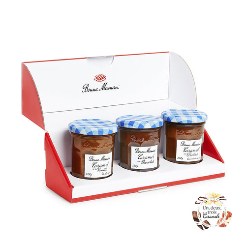 Trio Caramels : un, deux, trois, caramels ! - Bonne Maman BE - 2