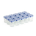 Set van 15 kleine potjes 50 g - blauw