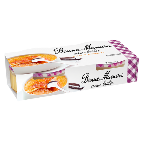Crème brûlée met natuurlijke vanille - Bonne Maman BE - 1