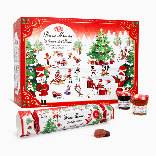 Calendrier de l'avent + Crackers pâtes de fruits - Bonne Maman BE - 1