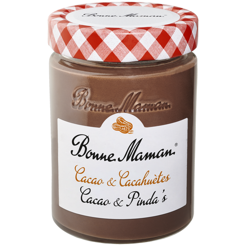 Pâte à tartiner cacahuètes & cacao - Bonne Maman BE - 1