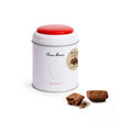 Doos met 10 amandelcakejes met chocolade