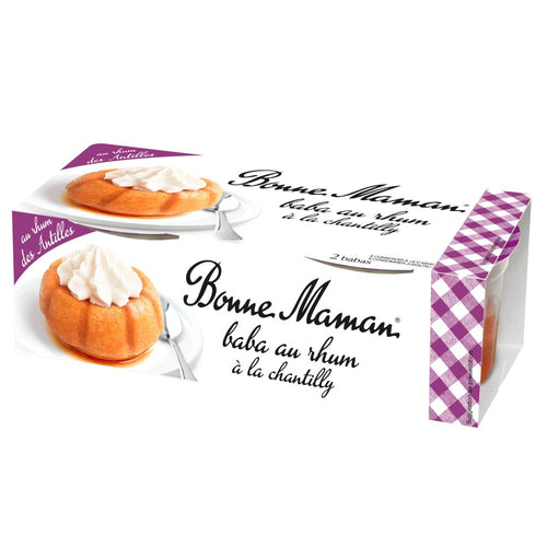 Baba au rhum à la crème chantilly - Bonne Maman BE - 1