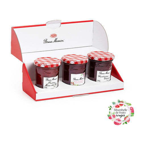 Coffret Ribambelle de Fruits Rouges - Bonne Maman BE - 1